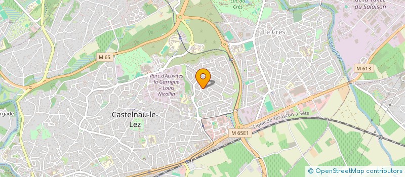 localisation de l'entreprise MADAME RUPHINE VALERIE MANGA à CASTELNAU-LE-LEZ