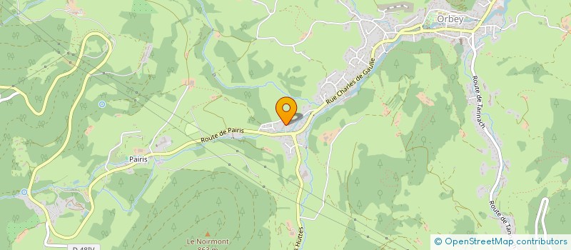 localisation de l'entreprise MADAME RUQAYA ALMADHLOOM  ORBEY