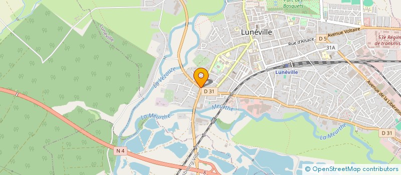 localisation de l'entreprise MADAME RUSKA ARNAUDOVA  LUNEVILLE