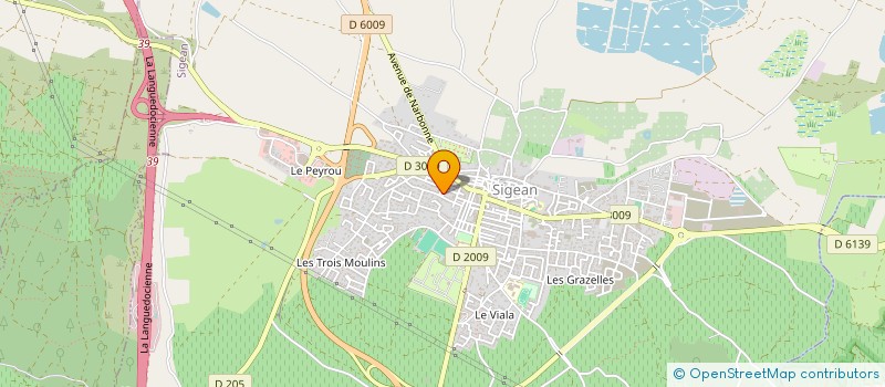 localisation de l'entreprise MADAME RUTH-ANN IVORY  SIGEAN