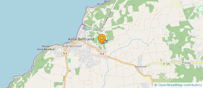 localisation de l'entreprise MADAME RUTH AURELIEN  ANSE-BERTRAND