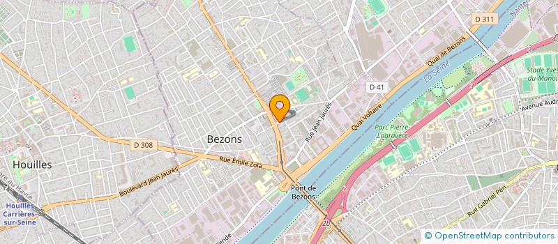 localisation de l'entreprise MADAME RUTH BAUTISTA  BEZONS