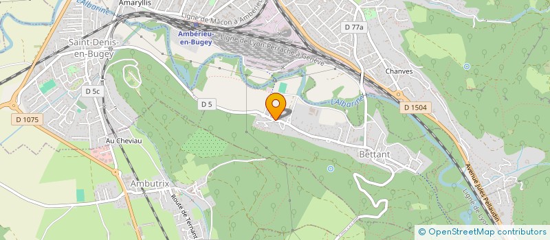 localisation de l'entreprise MADAME RUTH CHABERT  BETTANT