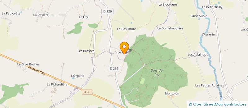 localisation de l'entreprise MADAME RUTH DEARLING  LA CHAPELLE-AU-RIBOUL