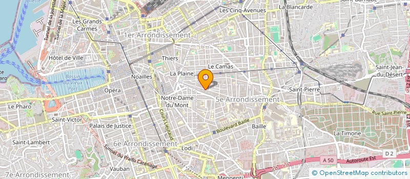 localisation de l'entreprise MADAME RUTH DESMONS  MARSEILLE
