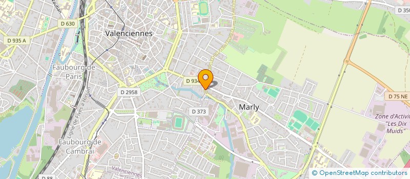 localisation de l'entreprise MADAME RUTH EBOKOLO EDIMO  VALENCIENNES