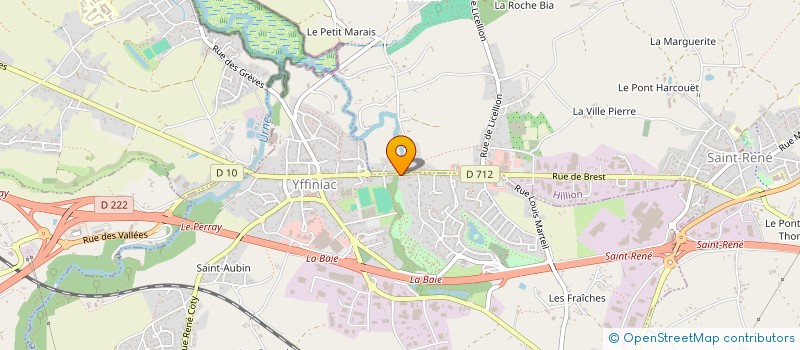 localisation de l'entreprise MADAME RUTH GOMA TSEI  YFFINIAC