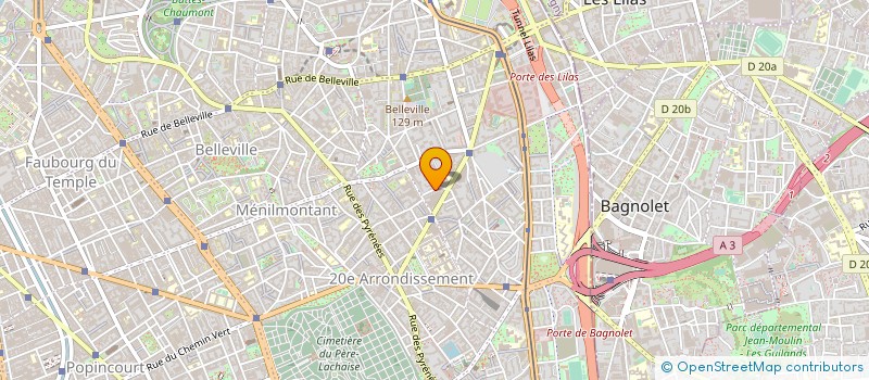 localisation de l'entreprise MADAME RUTH GUILLAUME  PARIS