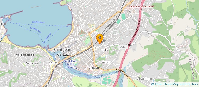 localisation de l'entreprise MADAME RUTH HELME  ASCAIN