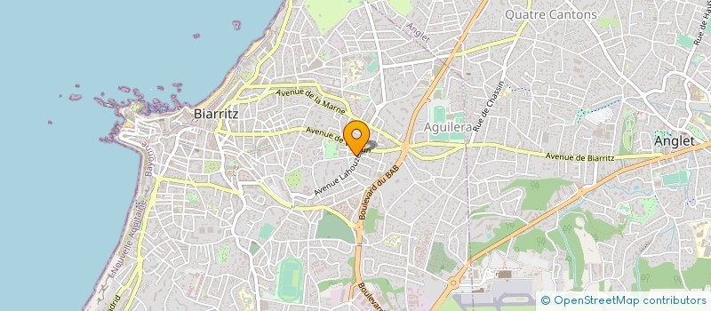 localisation de l'entreprise MADAME RUTH MEJIA à BIARRITZ