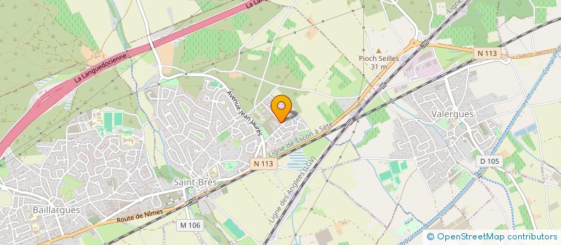 localisation de l'entreprise MADAME RUTH MELISSA FONTAINE  SAINT-BRES