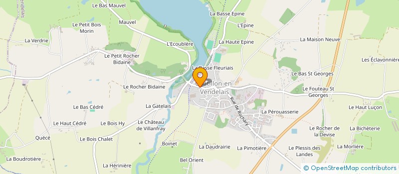 localisation de l'entreprise MADAME RUTH RAMIREZ BAREA  CHATILLON-EN-VENDELAIS