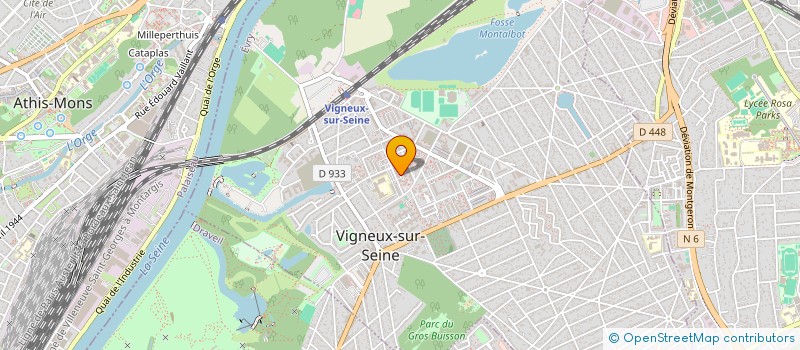 localisation de l'entreprise MADAME RUTH SAMBA LUKOMBO à VIGNEUX-SUR-SEINE