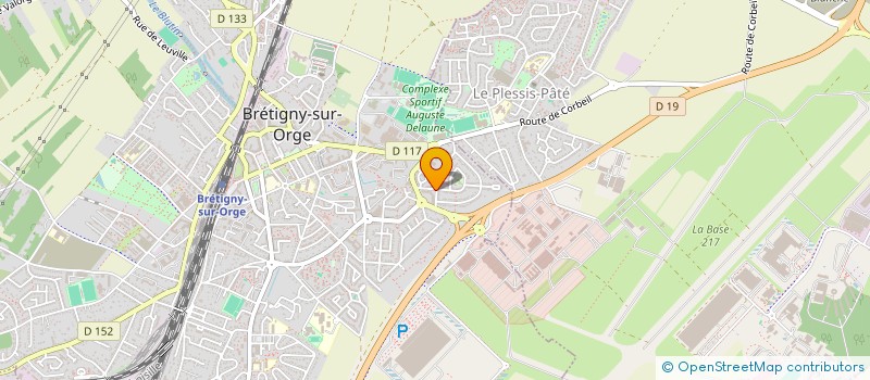 localisation de l'entreprise MADAME RUTH TCHILOEMBA à BRETIGNY-SUR-ORGE