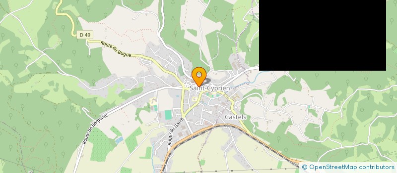 localisation de l'entreprise MADAME RUTH TIDD  SAINT-CYPRIEN