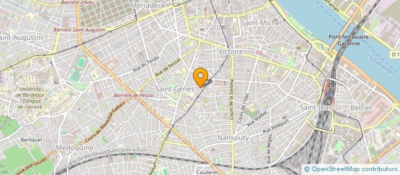 localisation de l'entreprise MADAME RUZAN MARKOSYAN  BORDEAUX