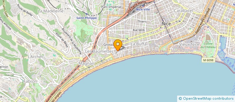 localisation de l'entreprise MADAME RUZANNA BEHLARIAN à NICE