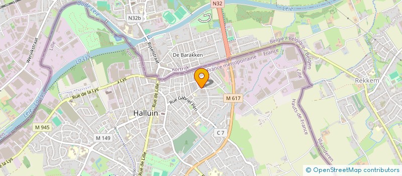 localisation de l'entreprise MADAME RUZICA SIMUNDIC à HALLUIN