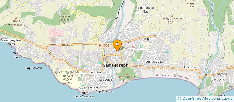 localisation de l'entreprise MADAME RYANA GUICHARD à SAINT-JOSEPH