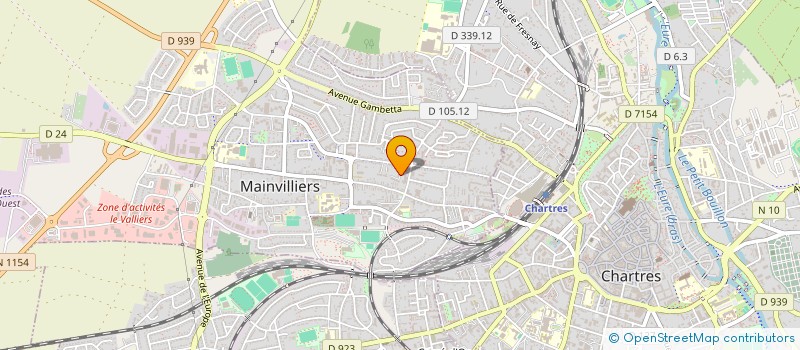 localisation de l'entreprise MADAME RYANE NKEOUA à MAINVILLIERS
