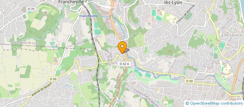 localisation de l'entreprise MADAME RYLENNE ISHAK  SAINTE-FOY-LES-LYON