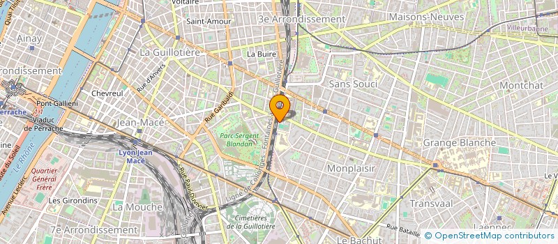 localisation de l'entreprise MADAME RYM ABED  LYON