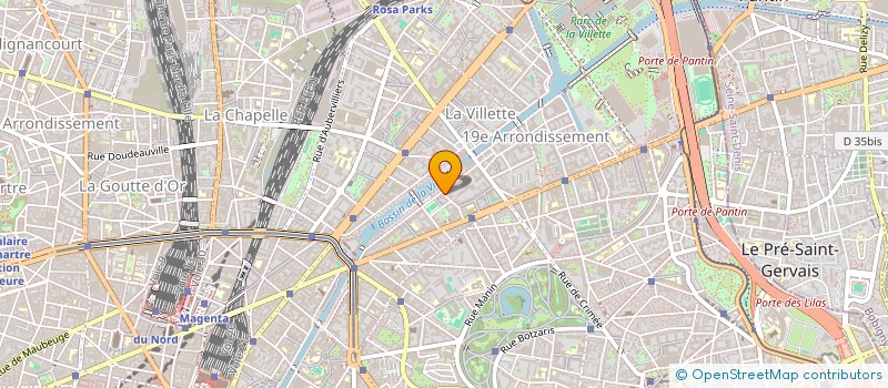 localisation de l'entreprise MADAME RYM ABID  PARIS