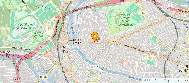 localisation de l'entreprise MADAME RYM CHOUK  JOINVILLE-LE-PONT