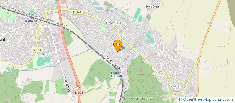 localisation de l'entreprise MADAME RYM GHOUT  EZANVILLE