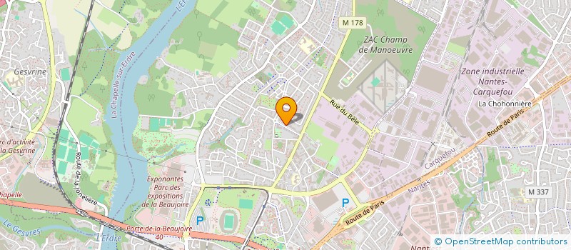 localisation de l'entreprise MADAME RYM GUELLIL à NANTES