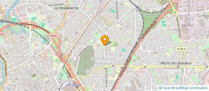 localisation de l'entreprise MADAME RYM OULED-MOUSSA à LILLE