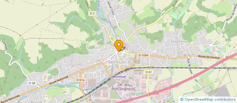 localisation de l'entreprise MADAME RYMA ALIOUCHE  MONTLUEL