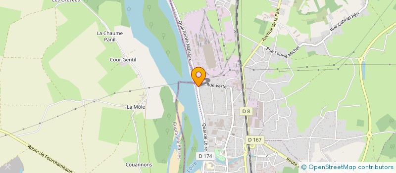 localisation de l'entreprise MADAME RYMA BENAMRA  FOURCHAMBAULT