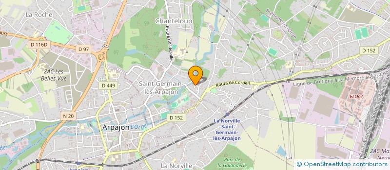 localisation de l'entreprise MADAME RYMA LARDJANE à SAINT-GERMAIN-LES-ARPAJON