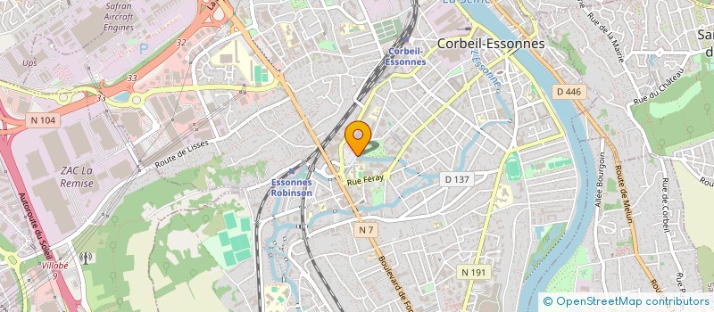 localisation de l'entreprise MADAME RYMA LATAMNA à CORBEIL-ESSONNES