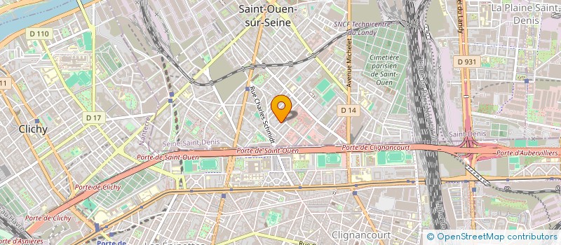 localisation de l'entreprise MADAME RYMA MERIANE à SAINT-OUEN-SUR-SEINE