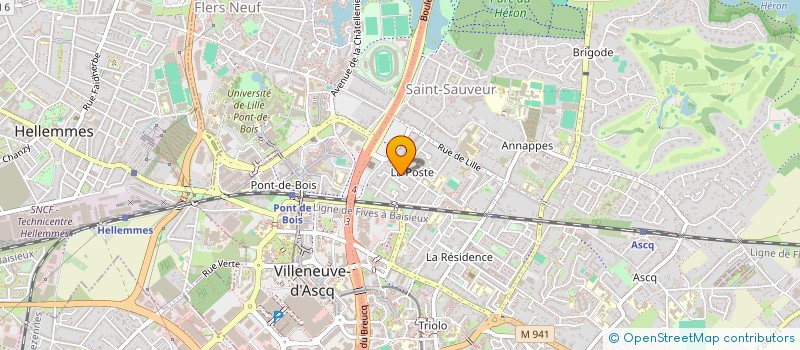 localisation de l'entreprise MADAME RYMA REBAINE  VILLENEUVE-D'ASCQ