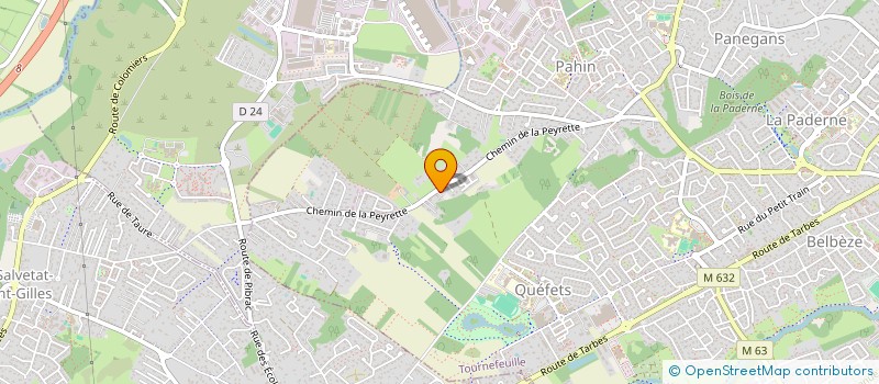 localisation de l'entreprise MADAME RYME BOUKHRIS  TOURNEFEUILLE