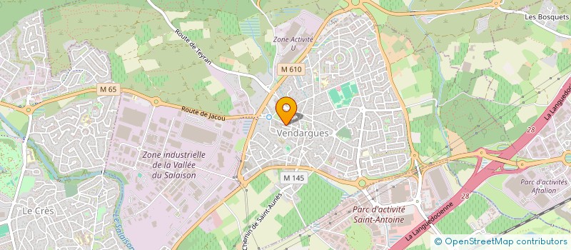 localisation de l'entreprise MADAME RYME NAJI à VENDARGUES