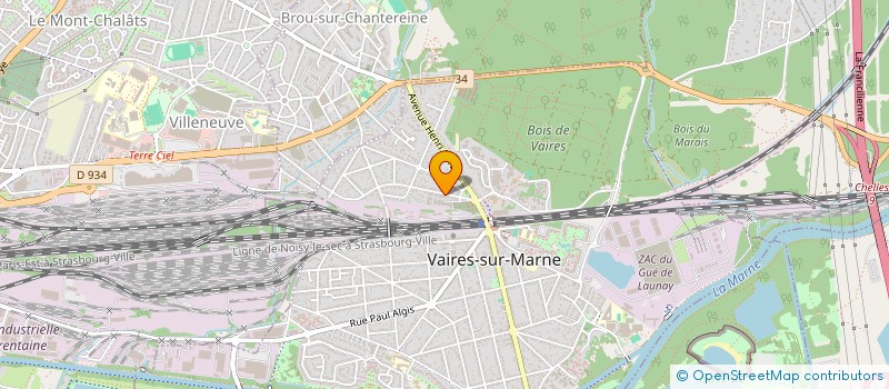 localisation de l'entreprise MADAME RYNA MANSUEME MISINGA KOMPANI  VAIRES-SUR-MARNE