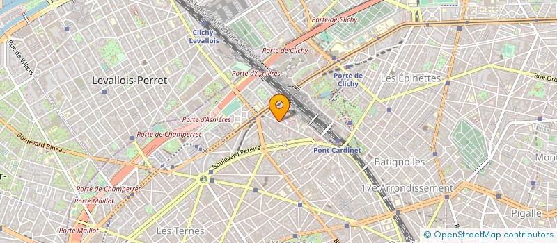 localisation de l'entreprise MADAME RYWKA HOCHMAN  PARIS