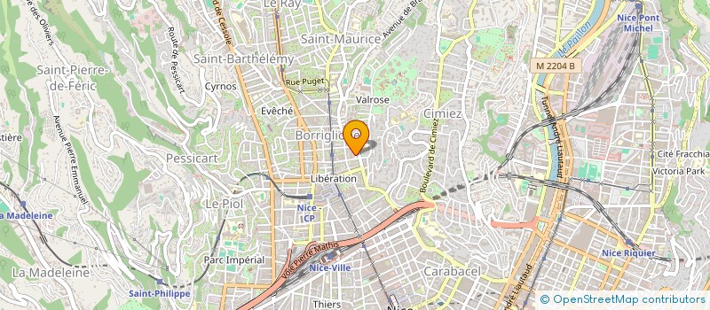 localisation de l'entreprise MADAME RZAL KALTOUM à NICE