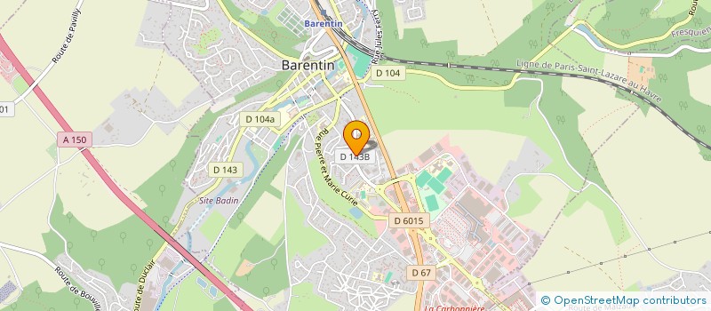 localisation de l'entreprise MADAME S DELAPORTE  BARENTIN