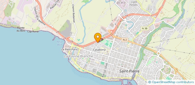 localisation de l'entreprise MADAME SA'DIYAH TURPIN à SAINT-PIERRE