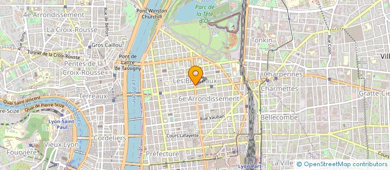 localisation de l'entreprise MADAME SA TRAN  LYON