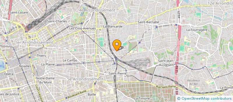 localisation de l'entreprise MADAME SAADATI ABDALLAH à MARSEILLE 4