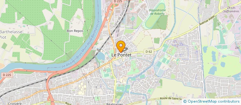 localisation de l'entreprise MADAME SAADET KAYA  LE PONTET