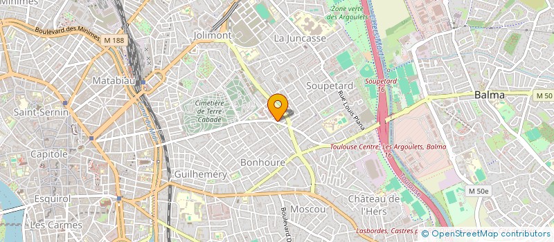 localisation de l'entreprise MADAME SAADI MEKHERBECHE à TOULOUSE