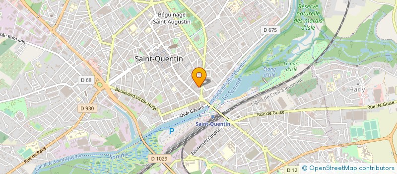 localisation de l'entreprise MADAME SAADI MOKHTARI à SAINT-QUENTIN