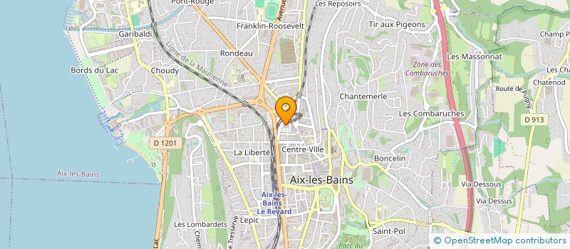 localisation de l'entreprise MADAME SAADIA AFARRANE  AIX-LES-BAINS